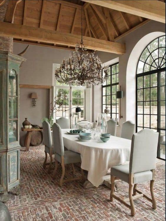 22 decoração de luxo sala de jantar italiana Pinterest