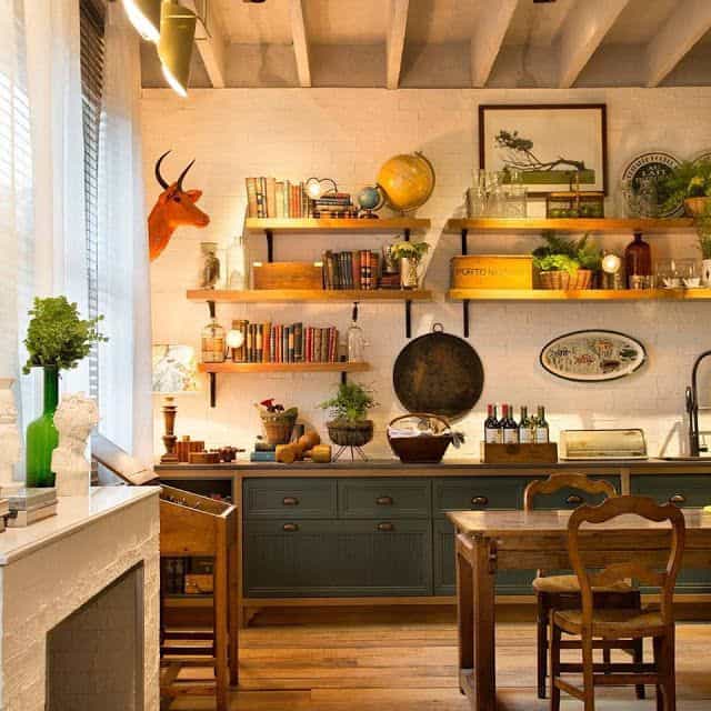 23 cozinha com decoração vintage Pinterest