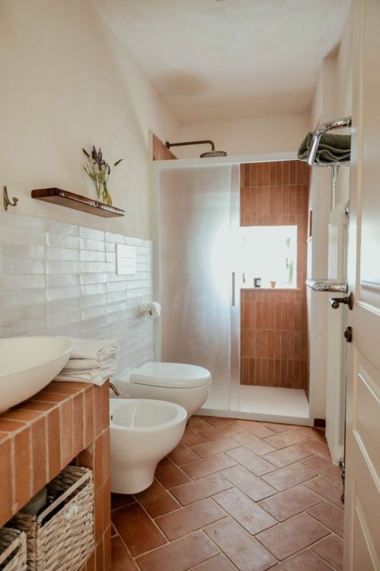 31 banheiro com decoração italiana Pinterest