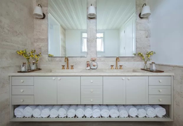 32 banheiro com estilo italiano Casa Vogue