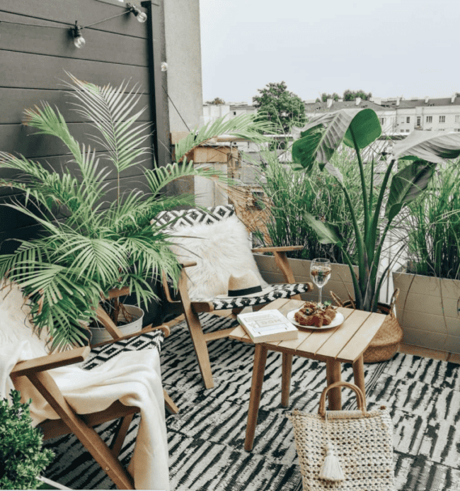 36 varanda com decoração africana Pinterest