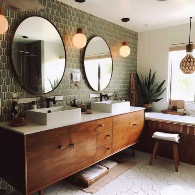 38 banheiro com estilo vintage Pinterest