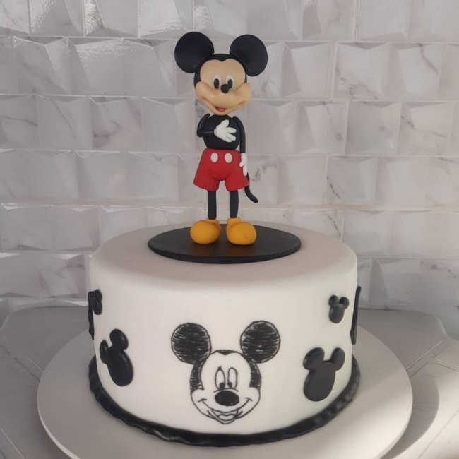 50 bolo Mickey em pasta americana @neidejane marinho