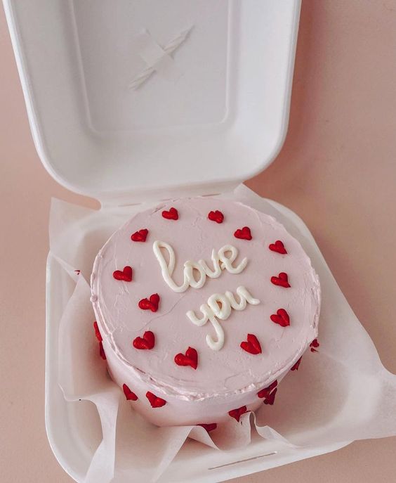 bentô cake Dia dos Namorados