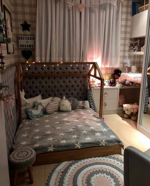 1 cama casinha infantil em madeira cambará @jgmoveisdemadeira