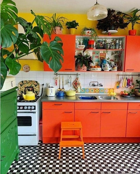 21 cozinha colorida e maximalista @coisasdanazu