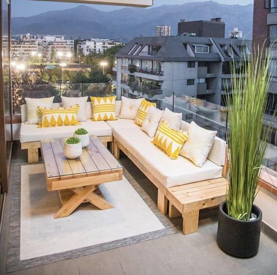 29 varanda com sofá em estilo americano Pinterest