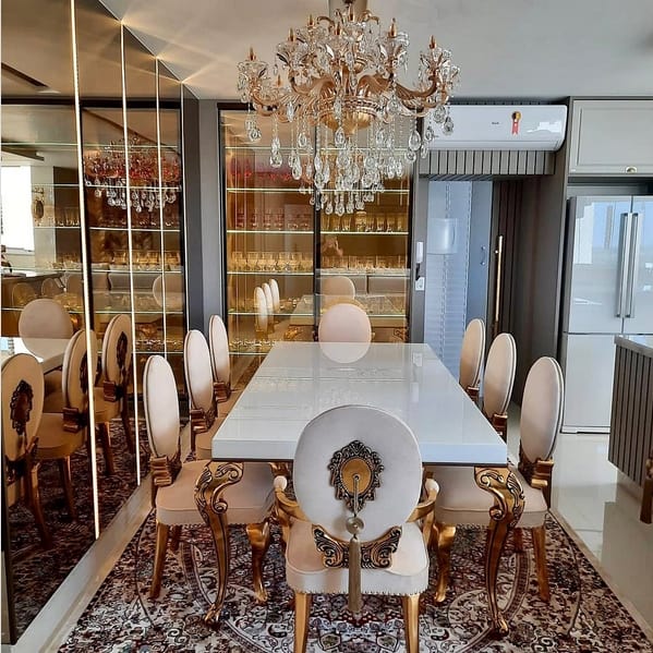 35 sala de jantar em estilo clássico @cordassomoveis