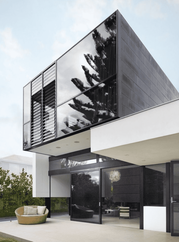 40 casa moderna com vidro fumê Pinterest