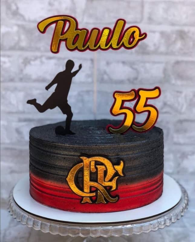 45 bolo do Flamengo @cakedocealves