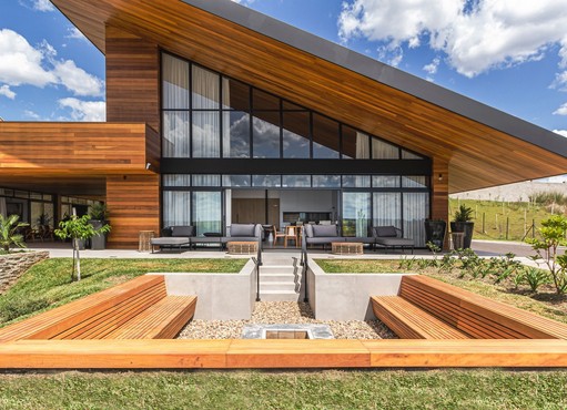 5 casa de madeira e vidro @vizzaarquitetos