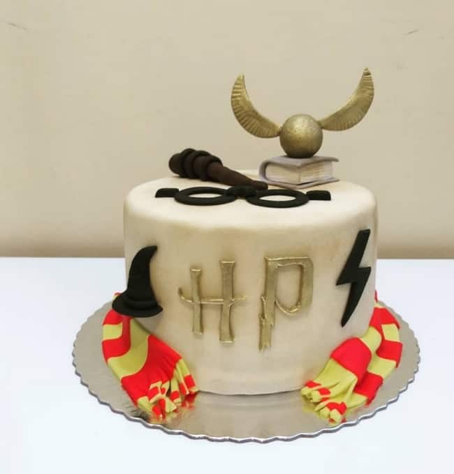59 bolo temático Harry Potter @michelemelocakes