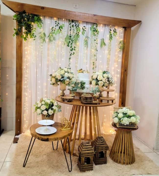 1 decoração casamento rústico e simples @adoro festas ofc