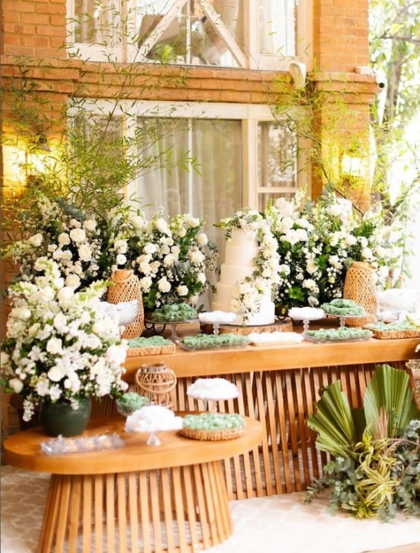 10 decoração casamento rústico com flores brancas @ronaldovasconcellos