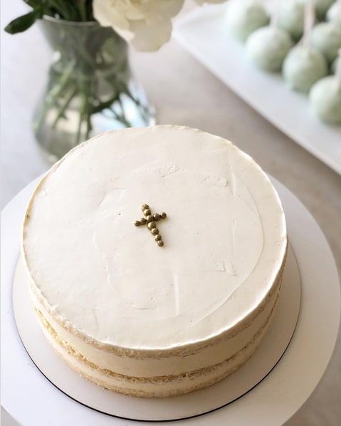 19 bolo bem casado para batizado @camiladutra