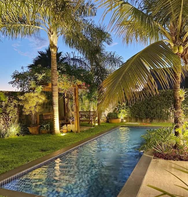 28 paisagismo residencial área piscina @claudiacomparin arquitetura