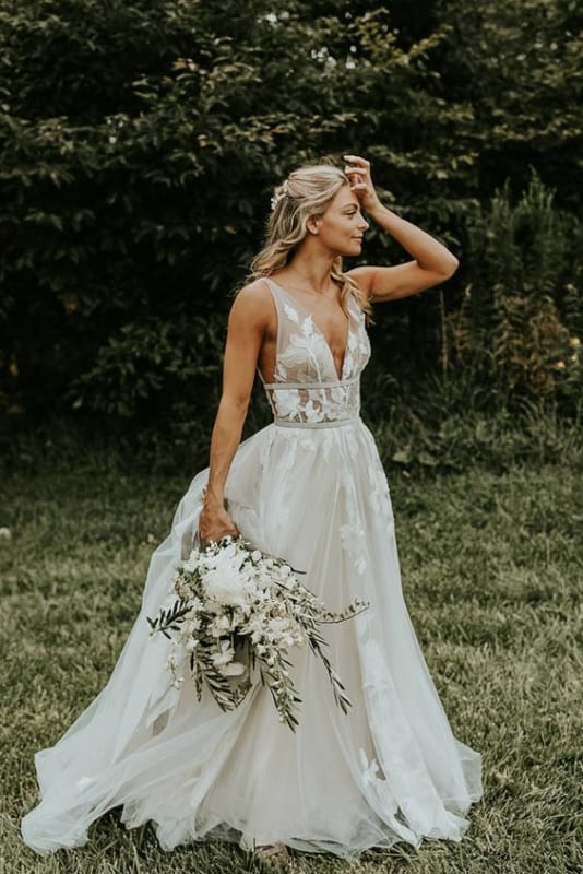 28 vestido de noiva para casamento rústico Pinterest