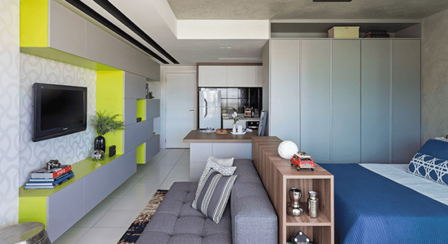 34 apartamento studio colorido Frias Neto Consultoria de Imóveis