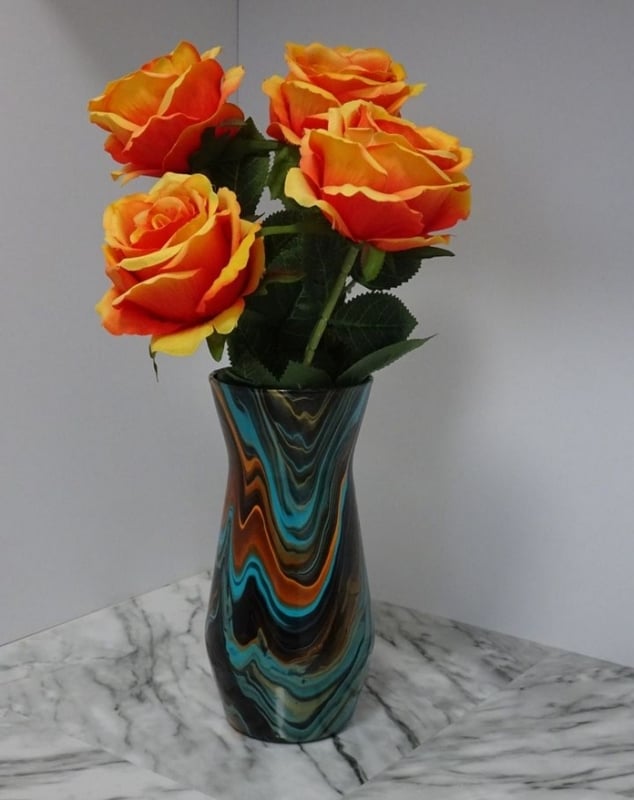 43 vaso colorido em resina @bbngbubblesbarrngifts