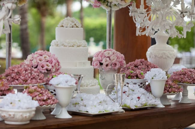 56 decoração casamento rosé Amo Casamentos