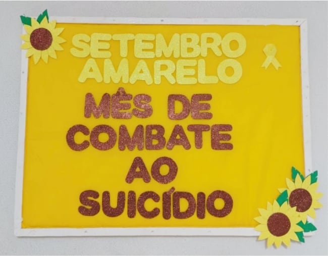 1 decoração EVA setembro amarelo Jornal Destaque Regional