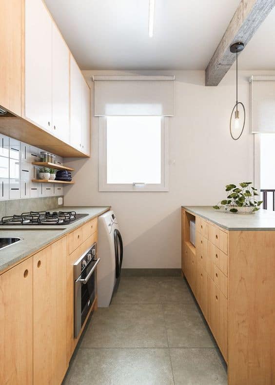 13 cozinha com móveis de compensado naval Madô Arquitetura para Todos
