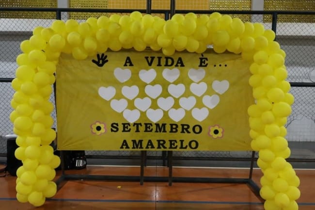 15 decoração setembro amarelo Prefeitura Municipal de Piraquê