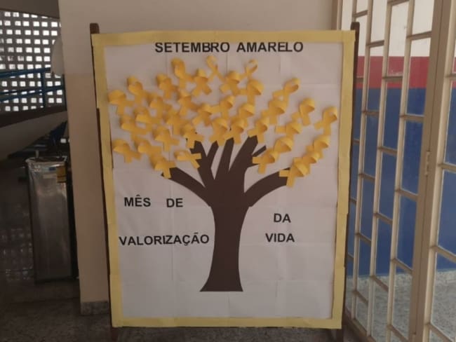 27 decoração simples setembro amarelo Jornal Diário do Aço