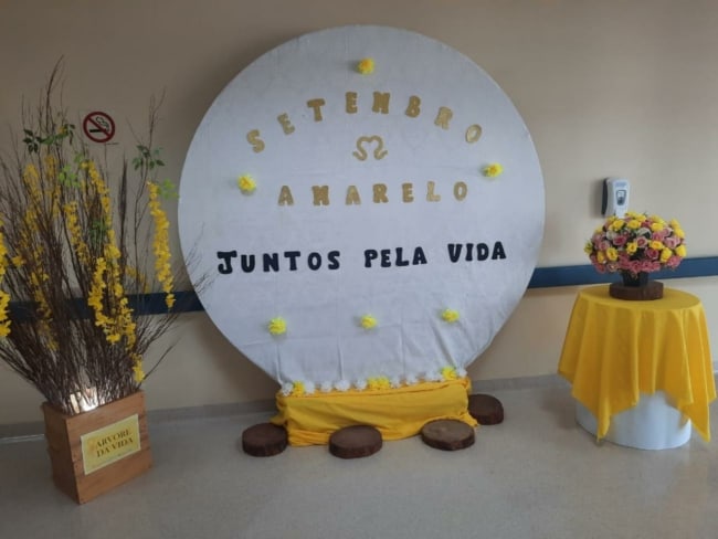 33 decoração setembro amarelo Agência Pará de Notícias