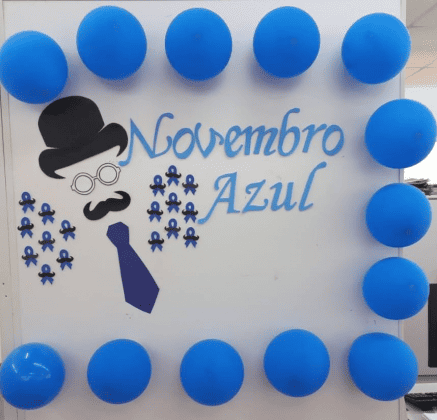 35 decoração posto saúde novembro azul Prefeitura de Bento Gonçalves