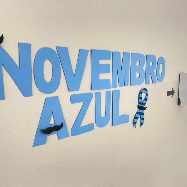 4 decoração EVA novembro azul Prefeitura Municipal de Japaraíba