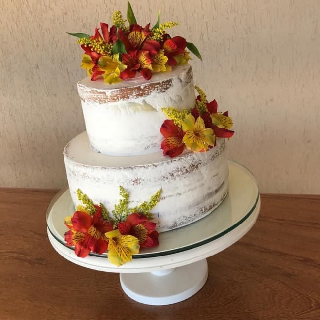 51 bolo com flores mini wedding @stelagualbertodoceria