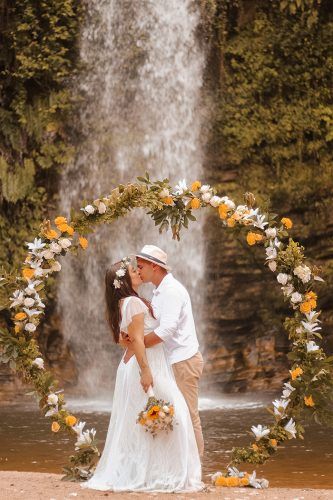 casamento na cachoeira