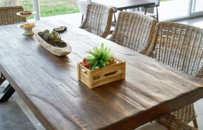 1 mesa rústica madeira ipê Pexels