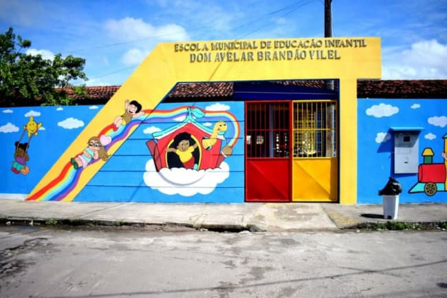 22 fachada de escola pequena Jornal da Cidade