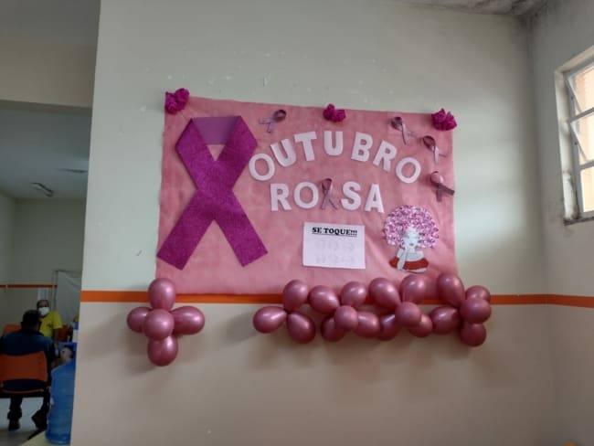 23 decoração outubro rosa Prefeitura de Engenheiro Coelho