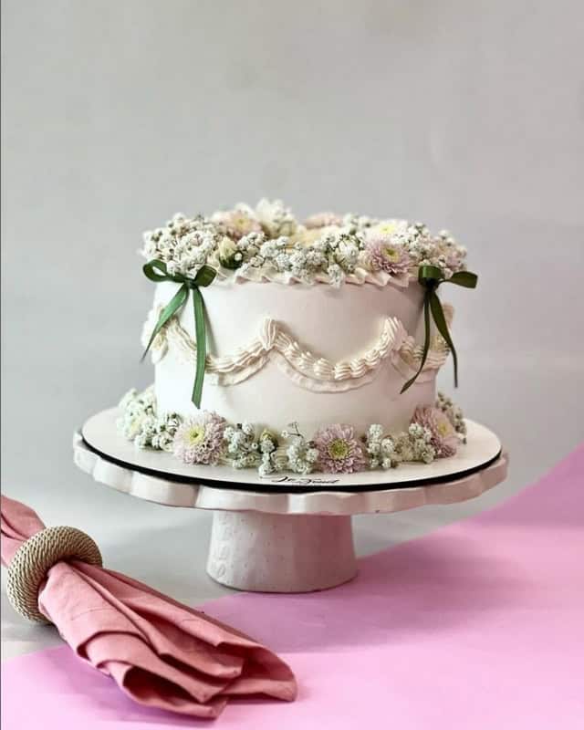 30 bolo com flores casamento brunch @lefouetblanc