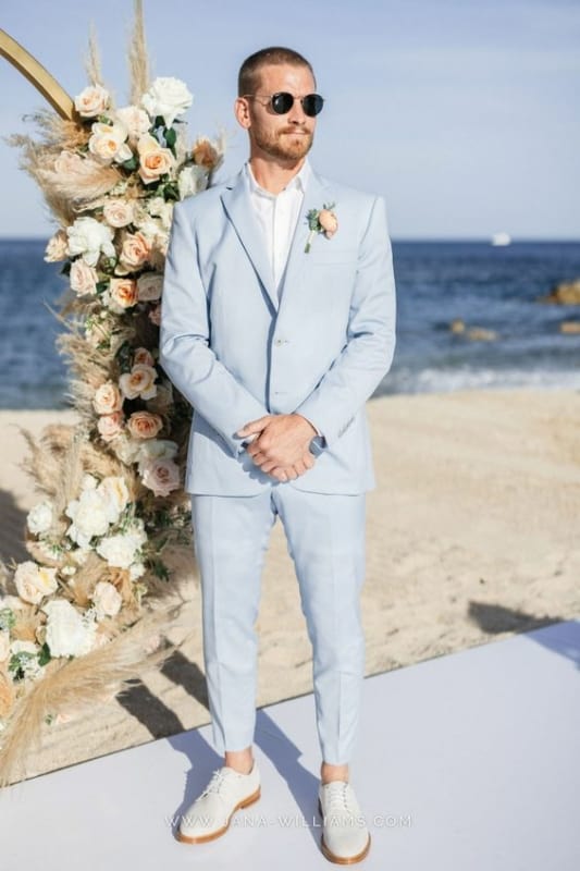 39 traje noivo para casamento na praia Pinterest