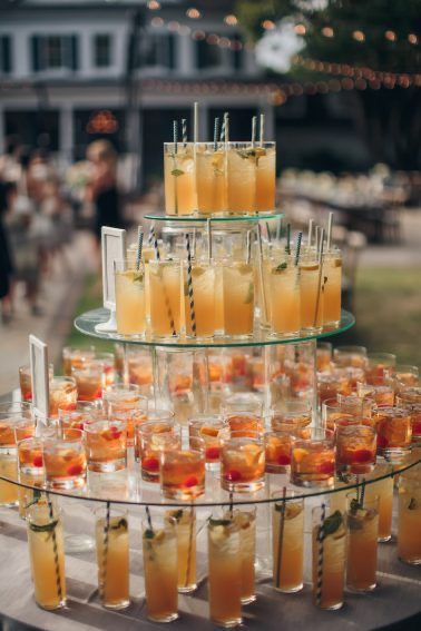 4 bebidas para servir em casamento brunch Pinterest