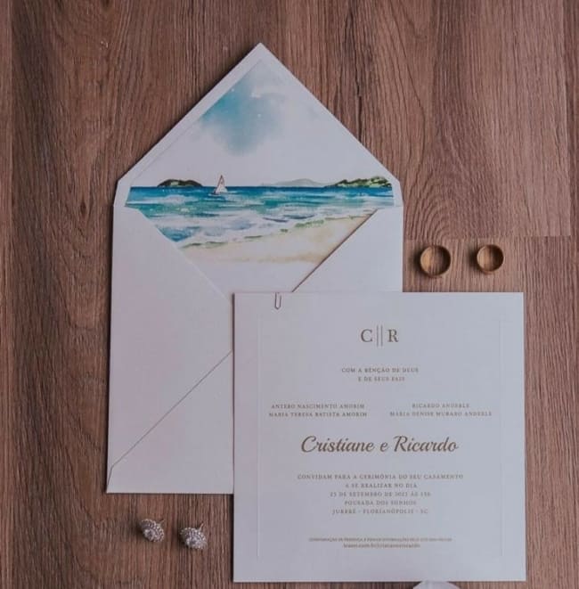 57 convite casamento praia @alemarques ad
