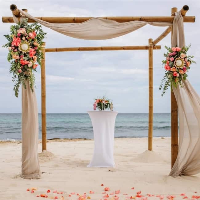 6 decoração simples casamento na praia @weddingchicks