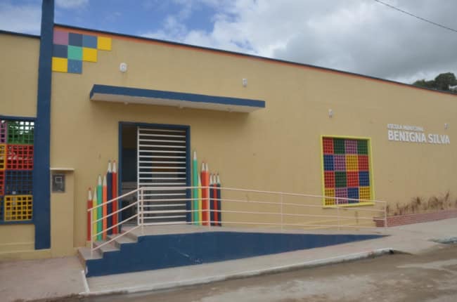 9 fachada simples de escola Prefeitura de São Gonçalo do Amarante