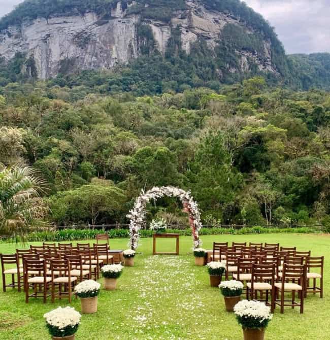 12 decoração simples cerimônia casamento civil campo @viladasfloresdecoracoes