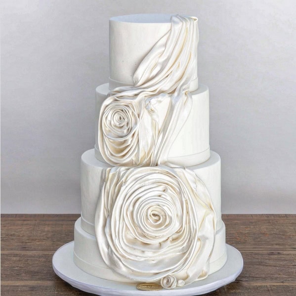 25 bolo chique e moderno casamento @pieceofcakebr