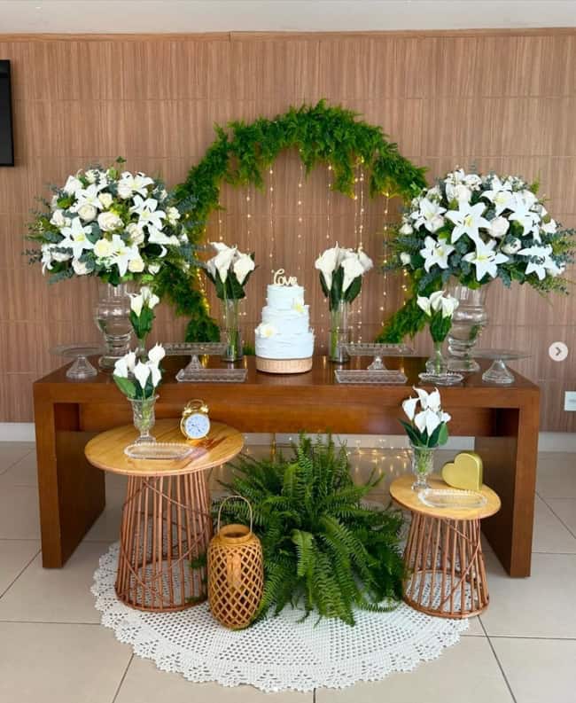 3 decoração simples e minimalista casamento @criarte decoracao