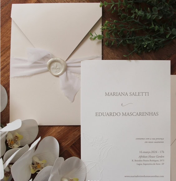 40 convite para casamento minimalista @artinvitte