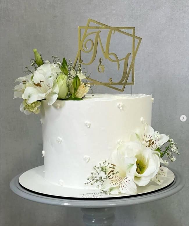 44 bolo simples casamento civil @tianacostabolos