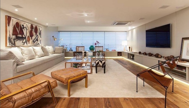 1 sala com piso de carvalho euroupeu @anauamadeiradobrasil