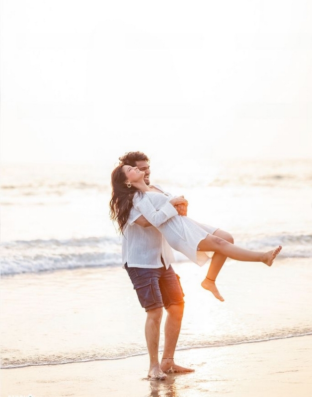 10 foto de casal na praia @studiophotopalace