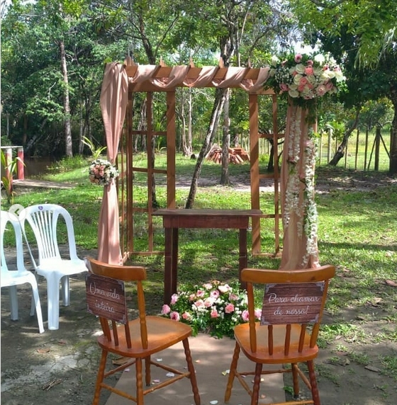 16 decoração simples e rústica cerimônia de casamento @baila bailarina